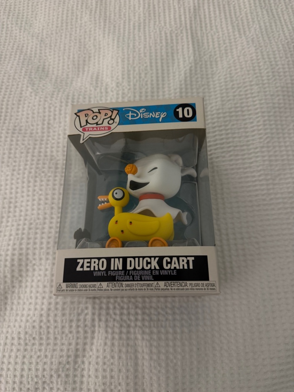 Funko Pop! Disney Zero Riding Yellow Duck Cart Vinyl Figure